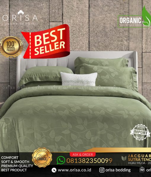 seprai-mewah-orisa-sutera-organik-tencel-jacguard-import