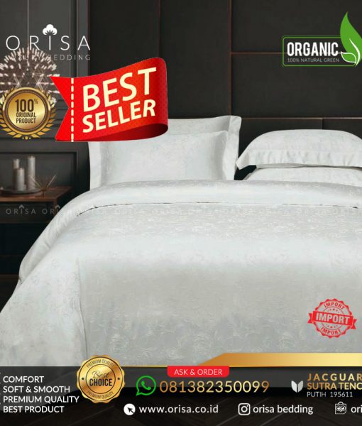 sprei-putih-bedcover-orisa-sutra-tencel sprei-putih-bedcover-orisa-sutra-tencel