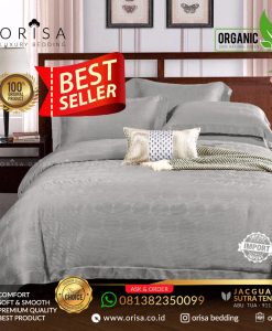 orisa-sprei-mewah-lembut-halus-warna-abu