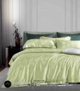 sprei-hijau-bedcover-orisa-bahan-jacguard-sutra-tencel-mewah