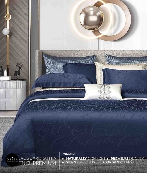 sprei sutra tencel halus lembut mewah